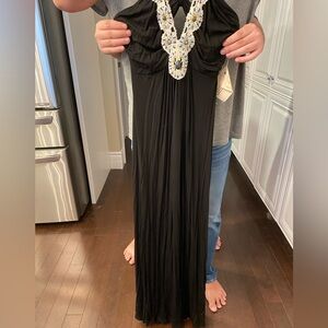 NWT Women’s Size Medium Soul Revival Black Maxi Dress -One of a Kind